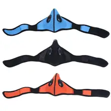 Зимняя дышащая сетчатая велосипедная маска от пыли и смога, ветрозащитная Защитная нейлоновая сетка для велосипеда MTB, велосипедная полумаска для лица ciclismo bicicleta