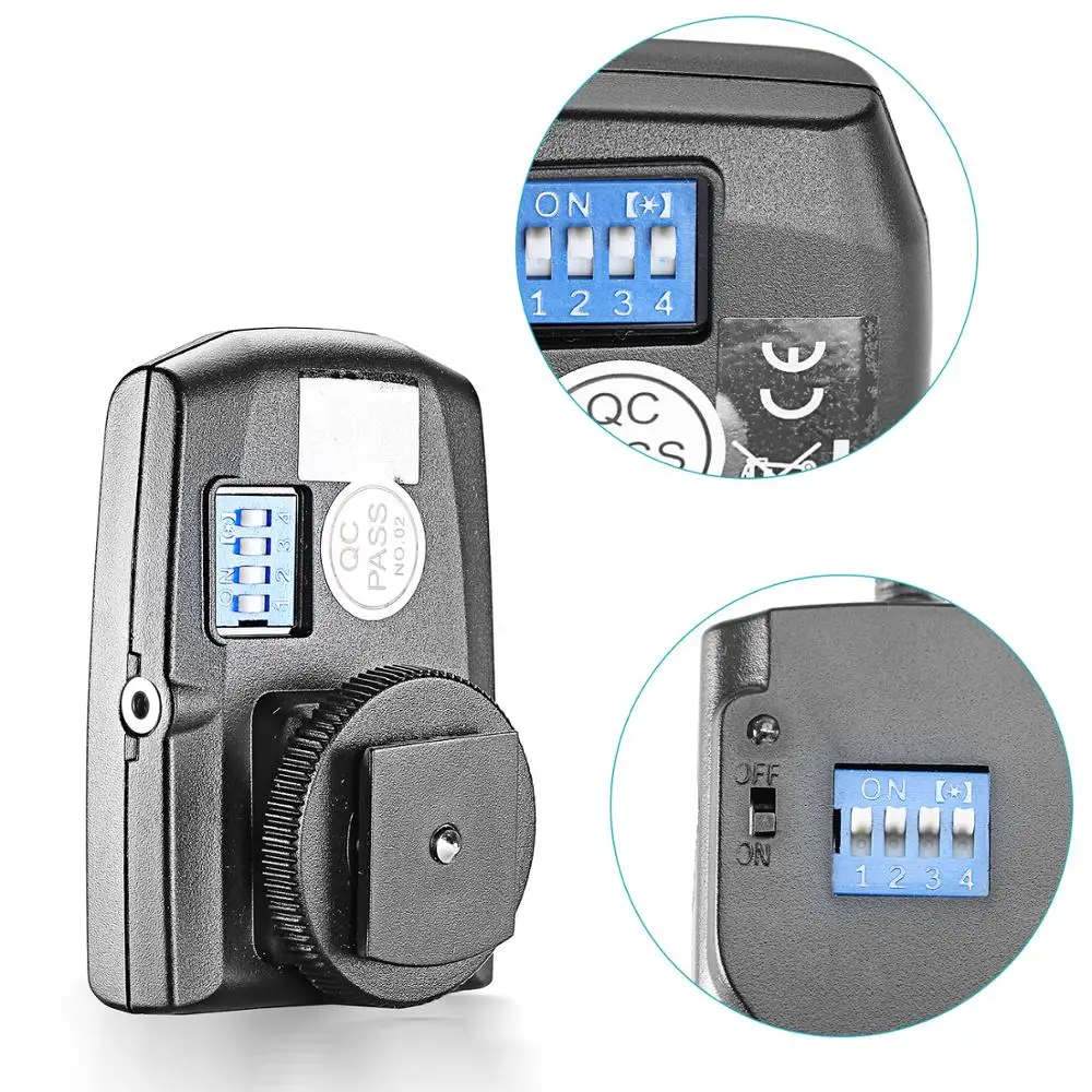 Neewer Wireless STUDIO Flash TRIGGER RT 16 с 3 мя ПРИЕМНИКАМИ канальный|Пульты и триггеры| |