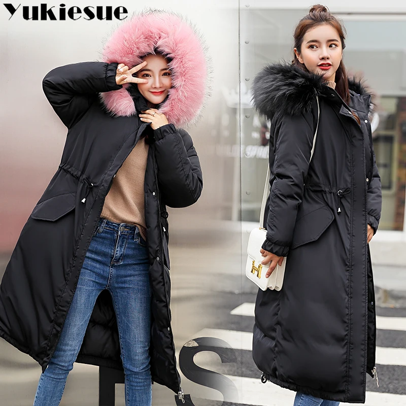 Long warm thick female jacket winter warm jacket women women's winter jacket wadded down outwear chaqueta mujer coat parka Long warm thick female jacket winter warm jacket women women's winter jacket wadded down outwear chaqueta mujer coat parka