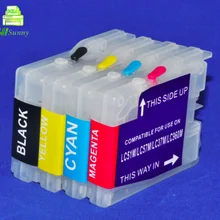 LC37 LC51 LC57 LC960 LC970 LC1000 LC10 для брата DCP-130C 135C 155C 230C 265C 330C 350C MFC-240C 440CN пустой картридж