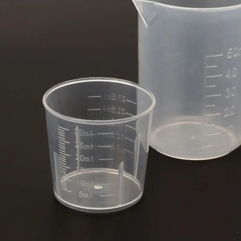 Силиконовая смола формовочная чашка мерная чашка ручной работы DIY инструмент для изготовления ювелирных изделий эпоксидная смола чашка 100 мл Горячая Распродажа