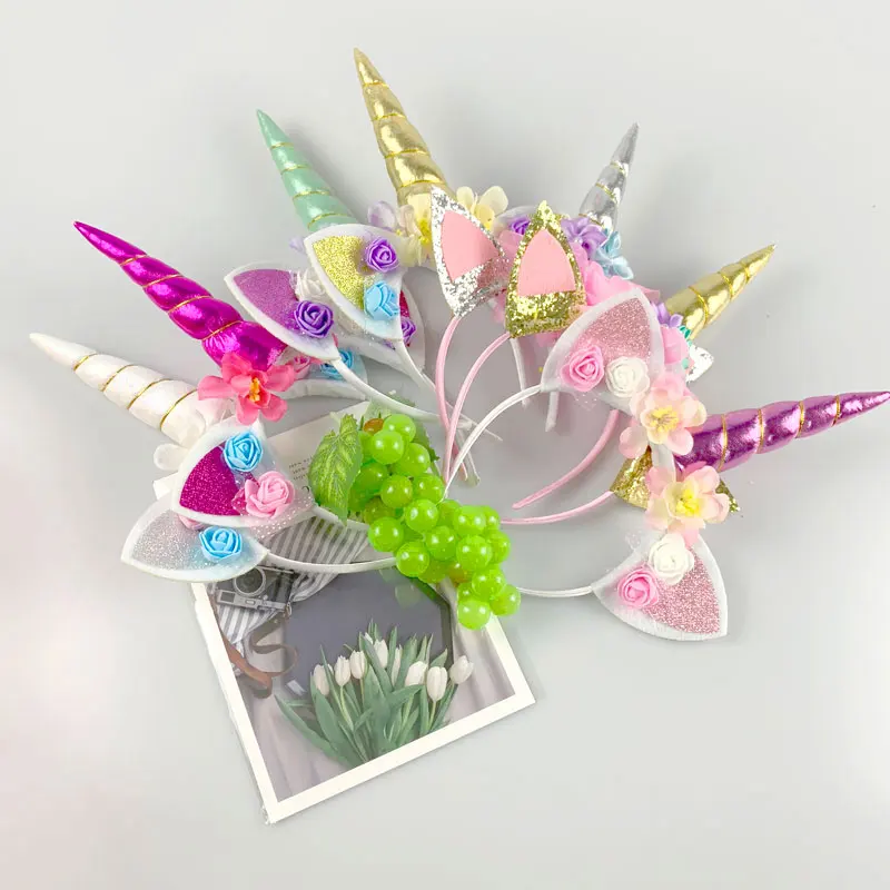 

Unicorn Party Decoration Unicorn Headband Birthday Party Decorations Kids Gifts Baby Shower Wedding Event Party Favors Supplies