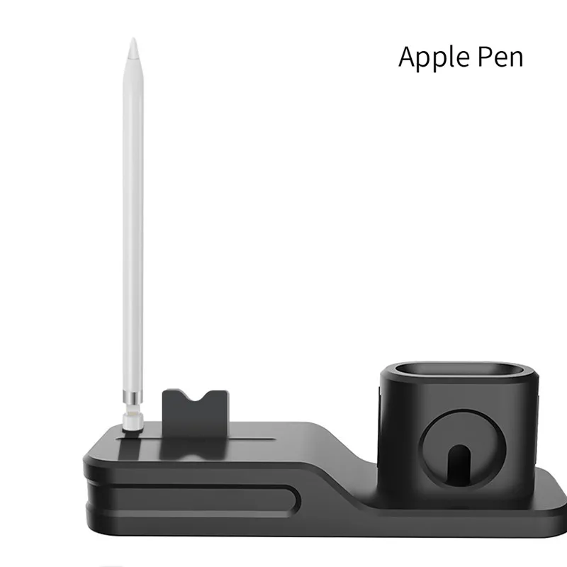 3 in 1 Charging Dock Station Desk Holder Mobile Support For iPhone X876s Apple Watch Series 321 AirPods Phone Watch Bracket (9)