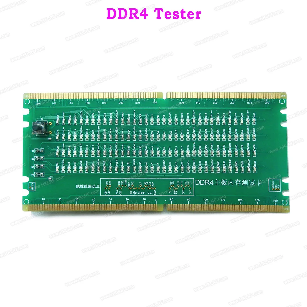 

Desktop PC Motherboard DDR4 / Two in One DDR2 DDR3 RAM Memory Slot /LED Diagnostic Analyzer Tester Card