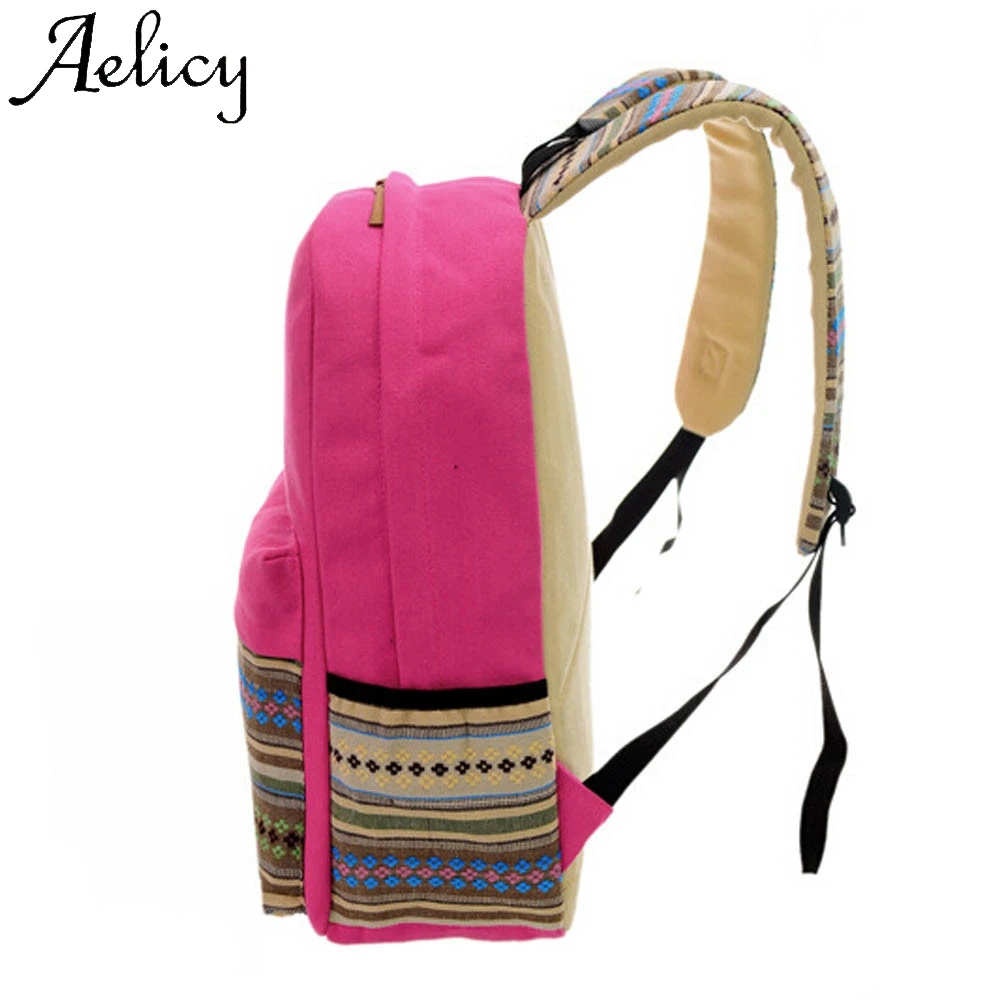 Aelicy рюкзак для мальчиков и девочек, сумка для книг на плечо, школьная сумка, сумка для путешествий, Студенческая сумка с клапаном, спортивный тканевый рюкзак с карманом для телефона