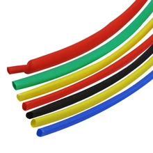 7 Color 1mm/1.5mm/2mm/2.5mm/3mm/3.5mm/4mm Electronic Heat Shrink Tubing 2:1 Heat Shrinkable Tube 5M