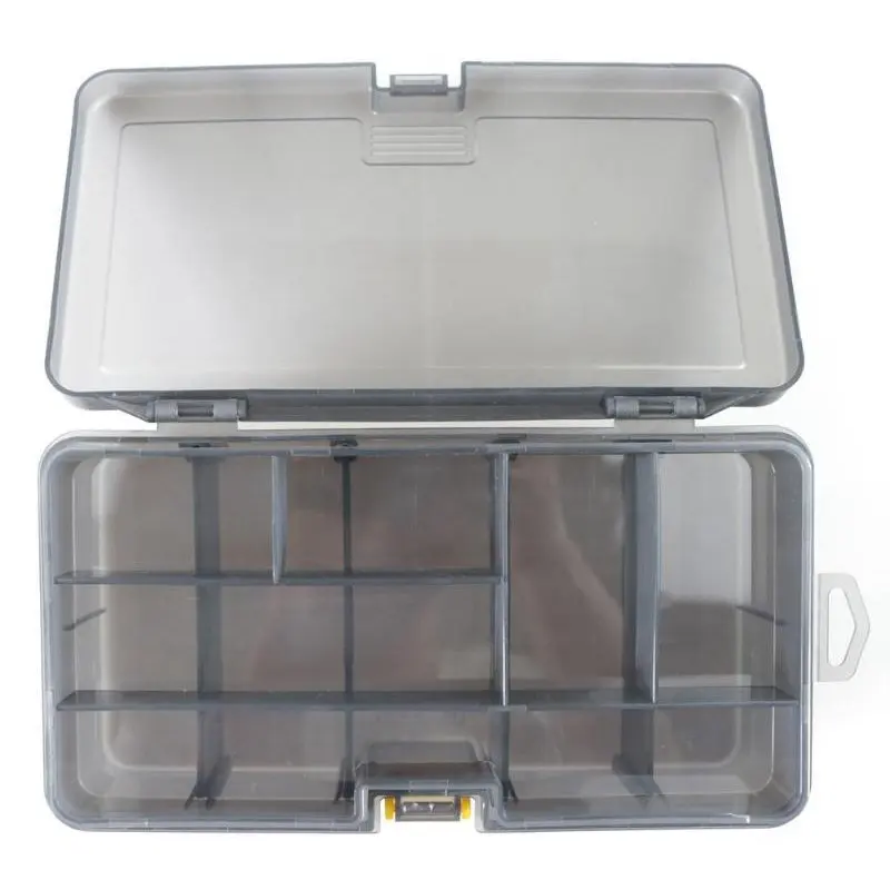 Пластиковый двухслойный водонепроницаемый ящик для рыболовных снастей, чехол для хранения приманки, органайзер, контейнер, аксессуары