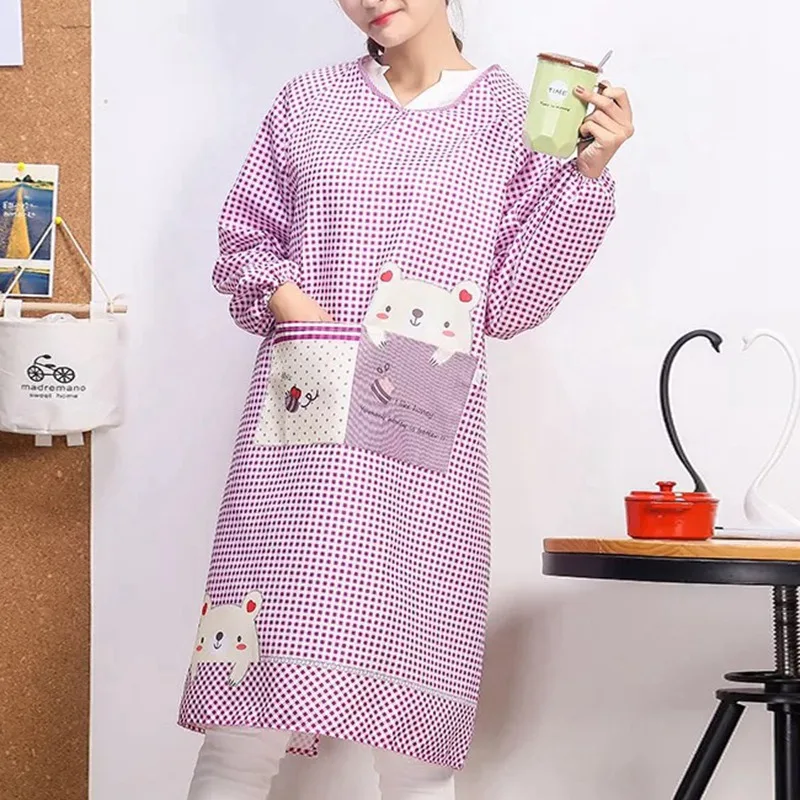 26 color Waterproof Kitchen Apron Pet Apron Home Cleaning Kitchen Aprons For Women restaurant Chef Cooking Baking BBQ Apron