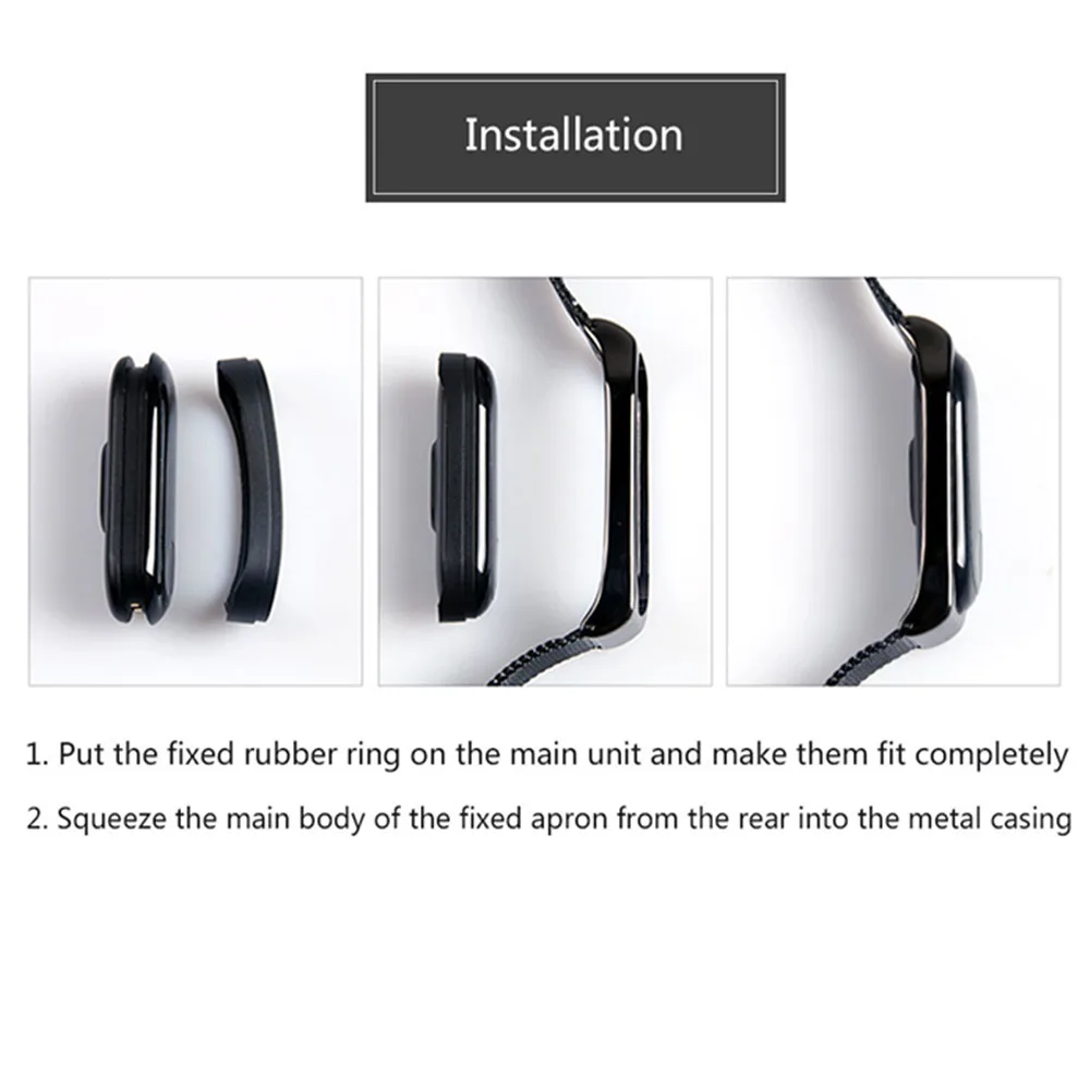 2019Mijobs Mi Band 3 Strap bracelet Silicone nylon Wristband Smart Band Accessories wrist Mi Band3 for Xiaomi mi band 3 bracelet