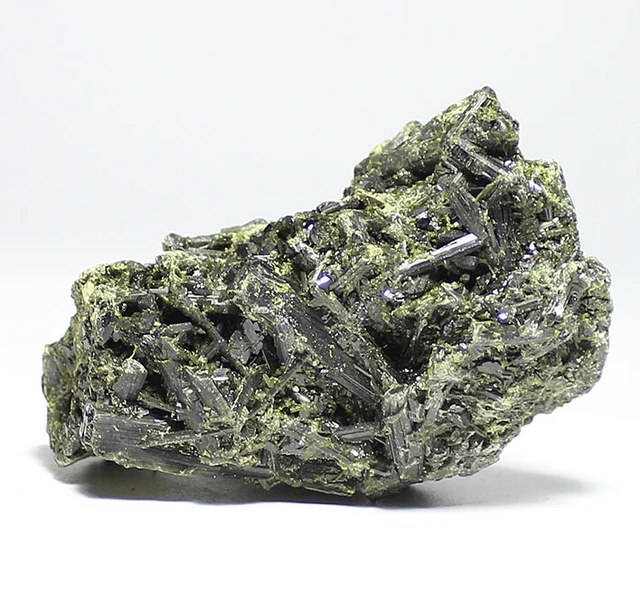 Natural Green Tourmaline Stone Raw Mineral Specimens Ore Energy Chakra