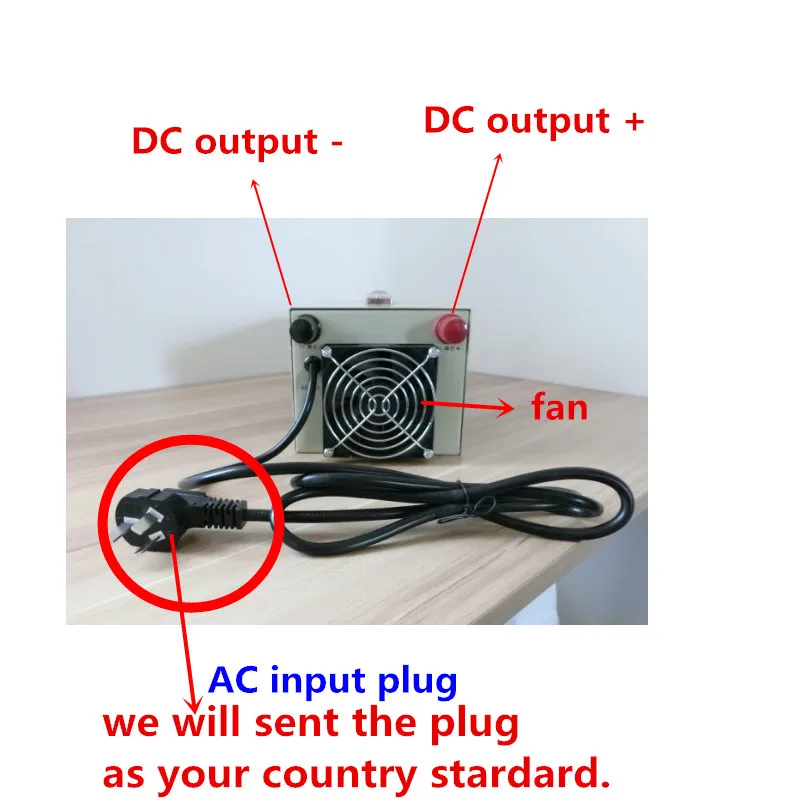 2000w импульсный источник Питание выход 0-60VDC 0-33a Регулируемый Напряжение и ток 60v для промышленности, светодиодный светильник, лаборатория