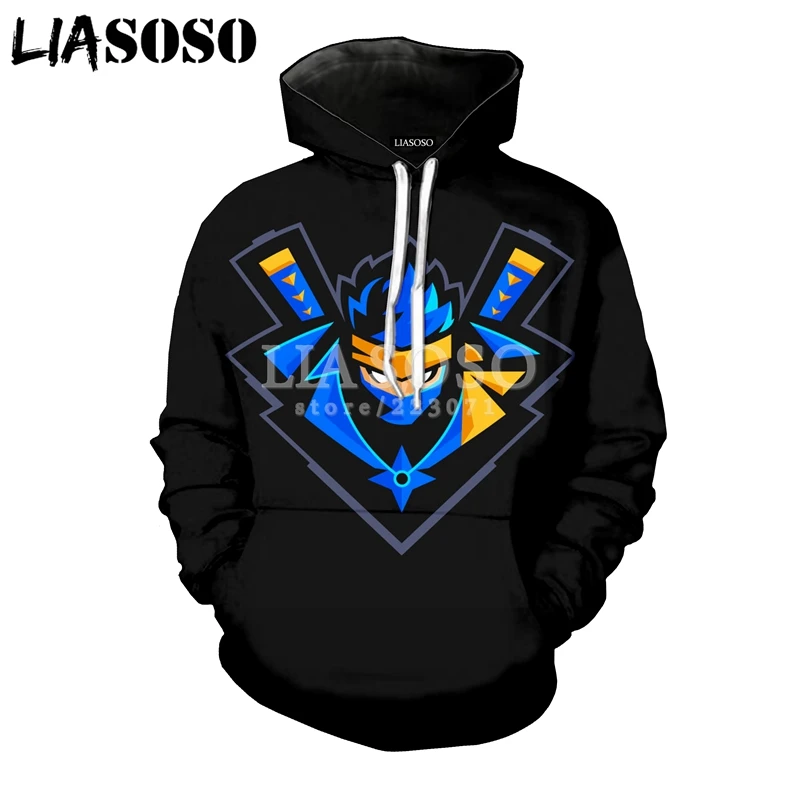 

LIASOSO Winter Fashion Men Women Sweatshirt 3D Print Cute Cartoon Anime Ninja Hoodie Casual Long-sleeved Hip-Hop Pullove A037-05