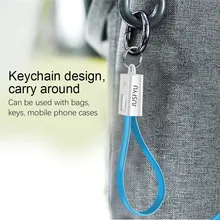 Мини-брелок для iPhone Micro USB кабель/зарядное устройство для Android кабель Портативный зарядный кабель синхронизации данных USB аксессуар