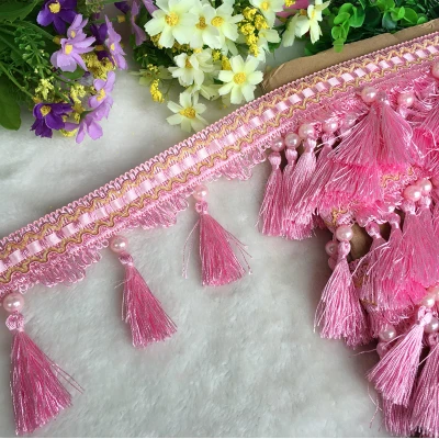 12 ярдов/партия кружевная бахрома для занавески|tassel fringe|trim tasselstassel diy |