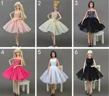 Handmade Dress Skirt Lace Evening Party Wedding Princess Gown Fashion Outfit Clothes For 1 6 Toy