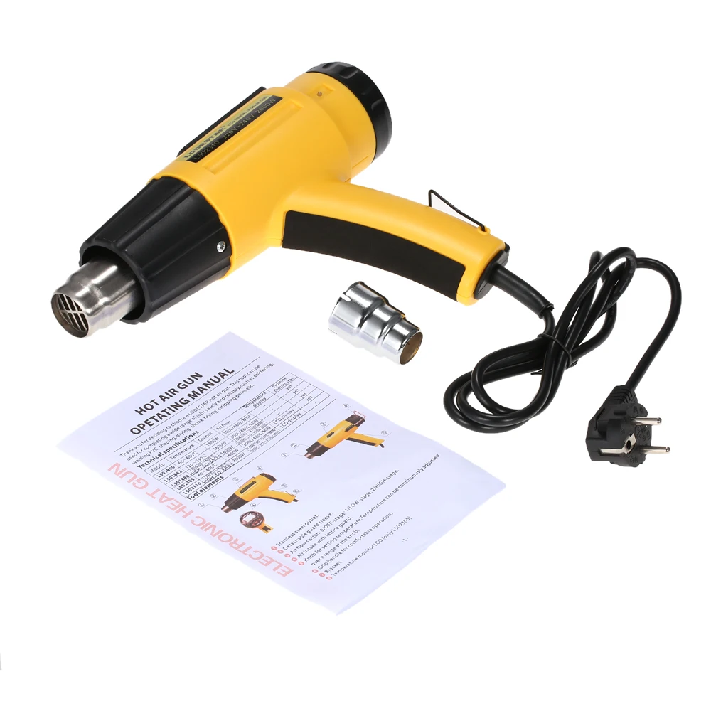 LODESTAR Digital Electric Hot Air Gun Temperature controlled Heat Gun
