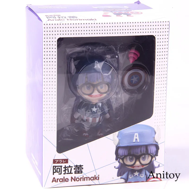 Nendoroid Dr Slump Arale Norimaki косплей Капитан Америка Arale кукла ПВХ Dr. Slump фигурка Коллекционная модель игрушки