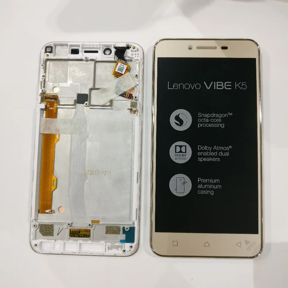 Для lenovo Vibe K5 A6020l37 A6020l36 A6020a40 Plus A6020a46 Lemon 3 ЖК дисплей + кодирующий преобразователь