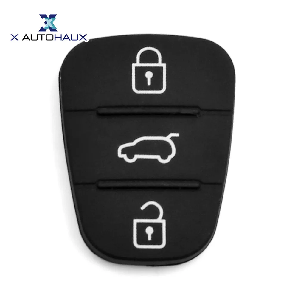 X AUTOHAUX 3 кнопки автомобильный чехол брелока Дистанционного Управления вставка
