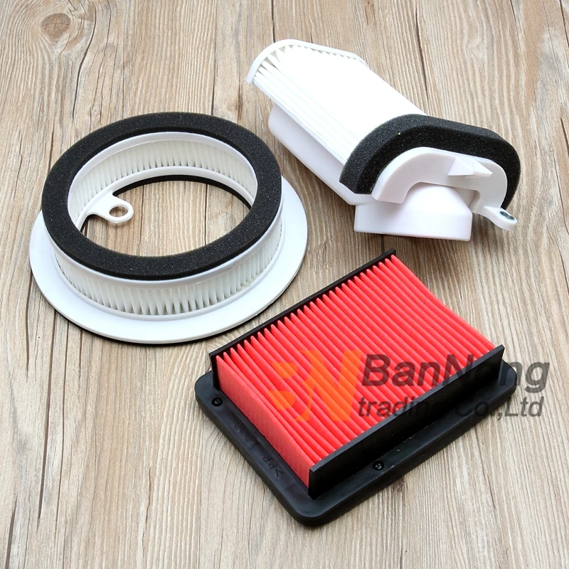 3Pcs Motorcycle Air Intake Filter Air Cleaner For Yamaha XP500 T-MAX500 TMAX 500 T-Max 500 TMAX500 2008-2011 3Pcs Motorcycle Air Intake Filter Air Cleaner For Yamaha XP500 T-MAX500 TMAX 500 T-Max 500 TMAX500 2008-2011