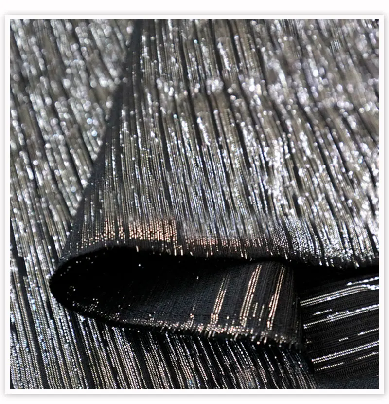 Американский стиль Роскошный Черный Металлик Жаккардовая парча ткань одежда для платья пальто tissu tecidos stoffen telas пряжа SP5672