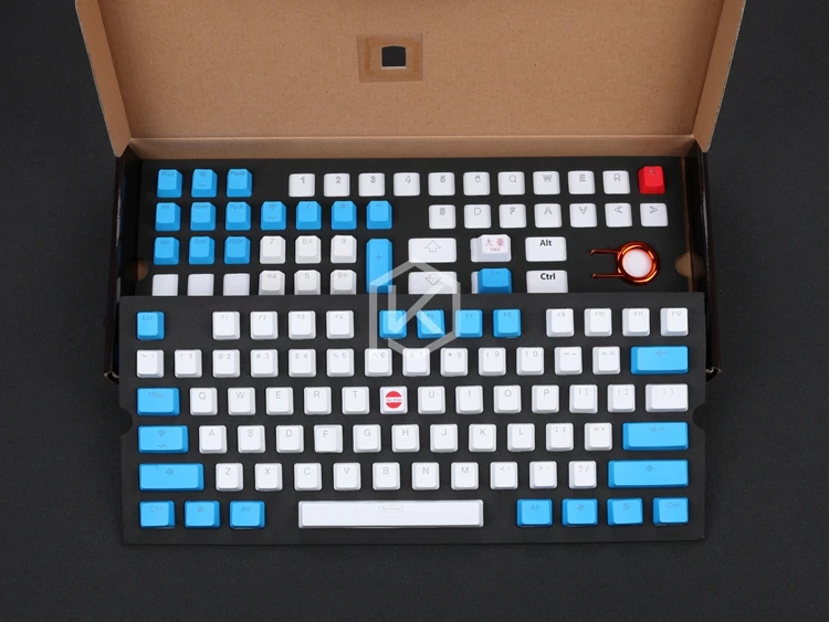 Taihao pbt двойные колпачки для клавиш самостоятельной сборки игровая механическая