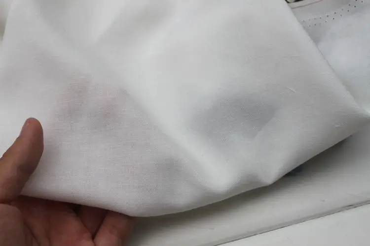Скидка белая вискоза Ткань хлопковая ткань шелк искусственный юбка из хлопчатобумажной ткани 6" в ширину продается по двору