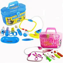 New Arrival Doctor Toys Child Medical Kit Children Play House Toys Simulation Medicine doutora brinquedos for kids
