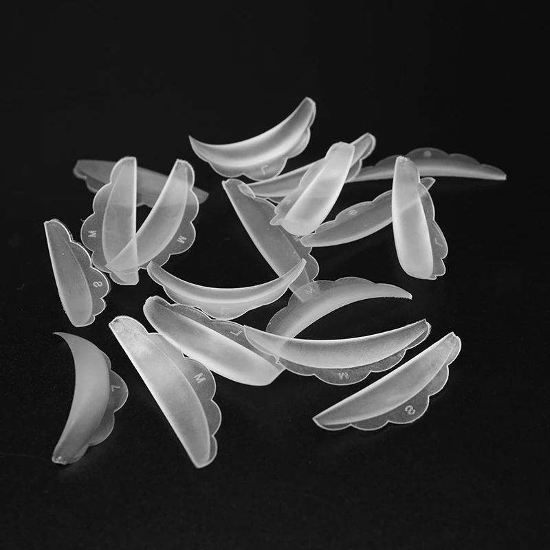 6pcs/Pack Eyelash Lift Curlers Silicone Shields Eyelash Lifting Curl Eye Lash Extension Silicone Pads