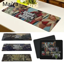 Maiya одежда высшего качества GTAV Grand Theft Авто V красивые коврик для мышки в стиле аниме Большой Мышь Pad клавиатуры коврики