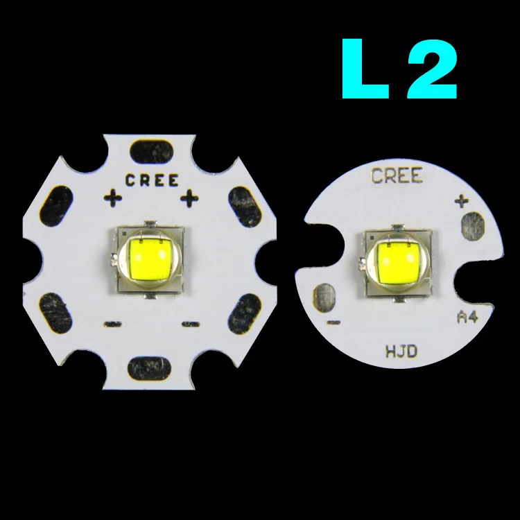 2PCS High Power CREE LED Chip 10W Strong Flashlight Warm White Yellow