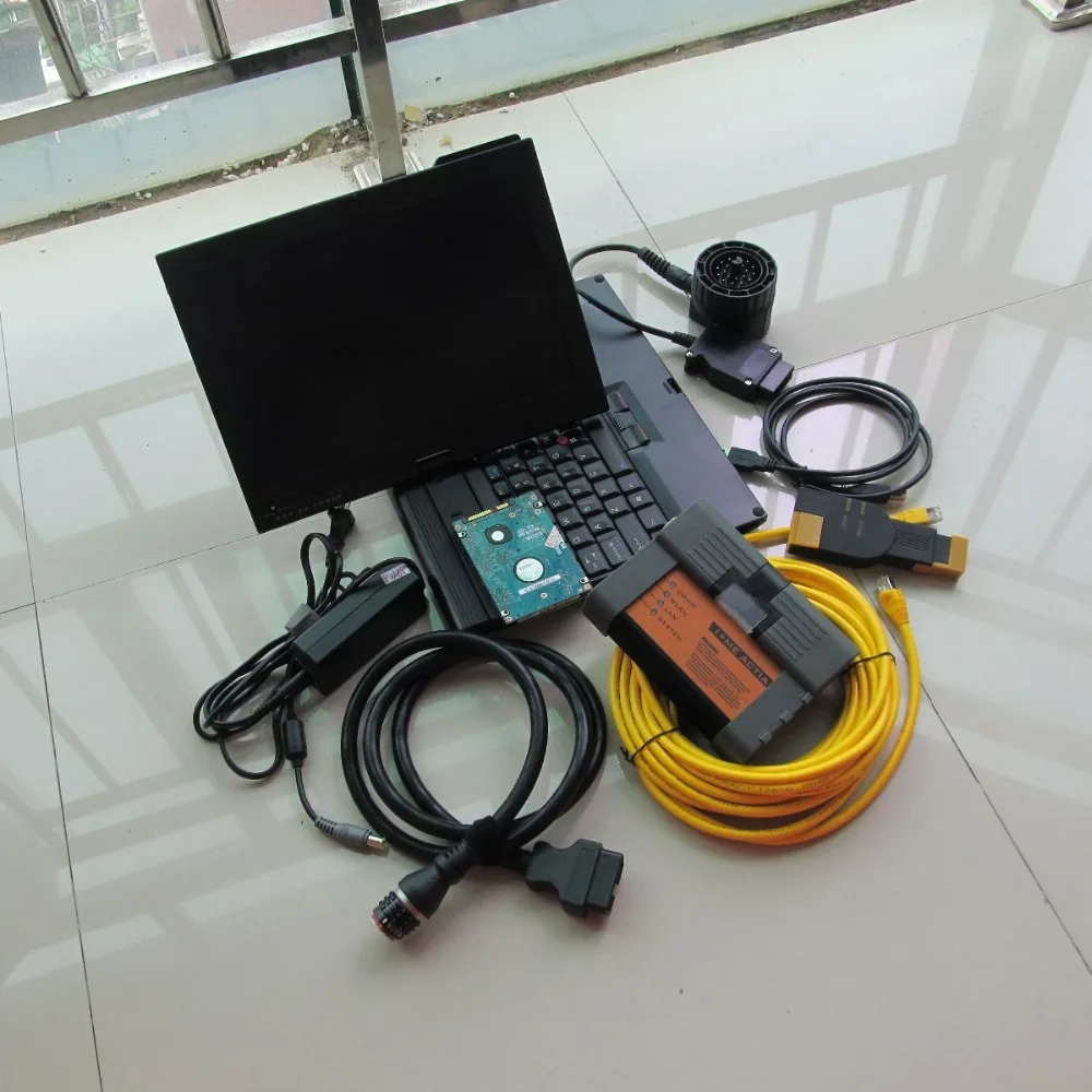2016 Топ для bmw icom a2 с ноутбуком + Программное обеспечение v2016.08 500 ГБ HDD X200t ноутбука 4G
