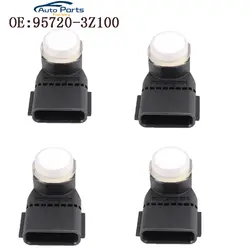 4 шт. белый цвет новый датчик парктроника PDC для hyundai Kia система контроля расстояния при парковке датчик 95720-3Z100 957203Z100