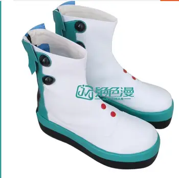 

New VOCALOID Magical Mirai Hatsune Miku Live Uniforms Cosplay Shoes For Halloween