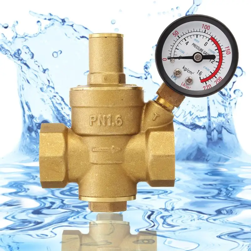 Buy DN20 3/4'' Adjustable Relief Valve Brass Water