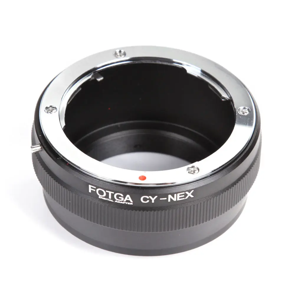 Кольцо адаптера FOTGA для объектива Contax Yashica CY к фотоаппаратам Sony E NEX 3 5C 5N 5R|adapter