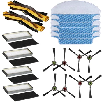 

Replacement Ecovacs Accessories Main Brush/Side Bursh/Filters/Mop Clothes For Ecovacs Deebot M80 M80 Pro M81 M81 Pro Deebot M80
