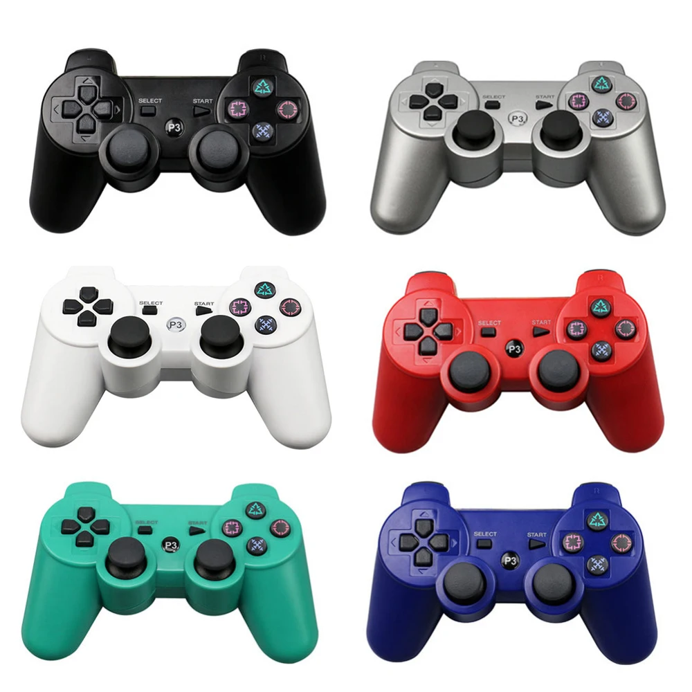 

New Bluetooth Controller For SONY PS3 Gamepad For Play Station 3 Wireless Joystick For Sony Playstation 3 Controle Double shock
