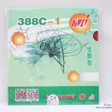 Dawei 388C-1 388c-1 Средний Pips-Out Настольный теннис(PingPong) резиновый с губкой [Плайя PingPong]