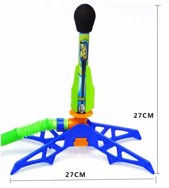 Детская воздушная пусковая установка, уличные игрушки, праздник, забавная спортивная игра, пузырьковый комплект ракеты, прыгающая струйная пусковая установка, чулочный наполнитель, игрушка
