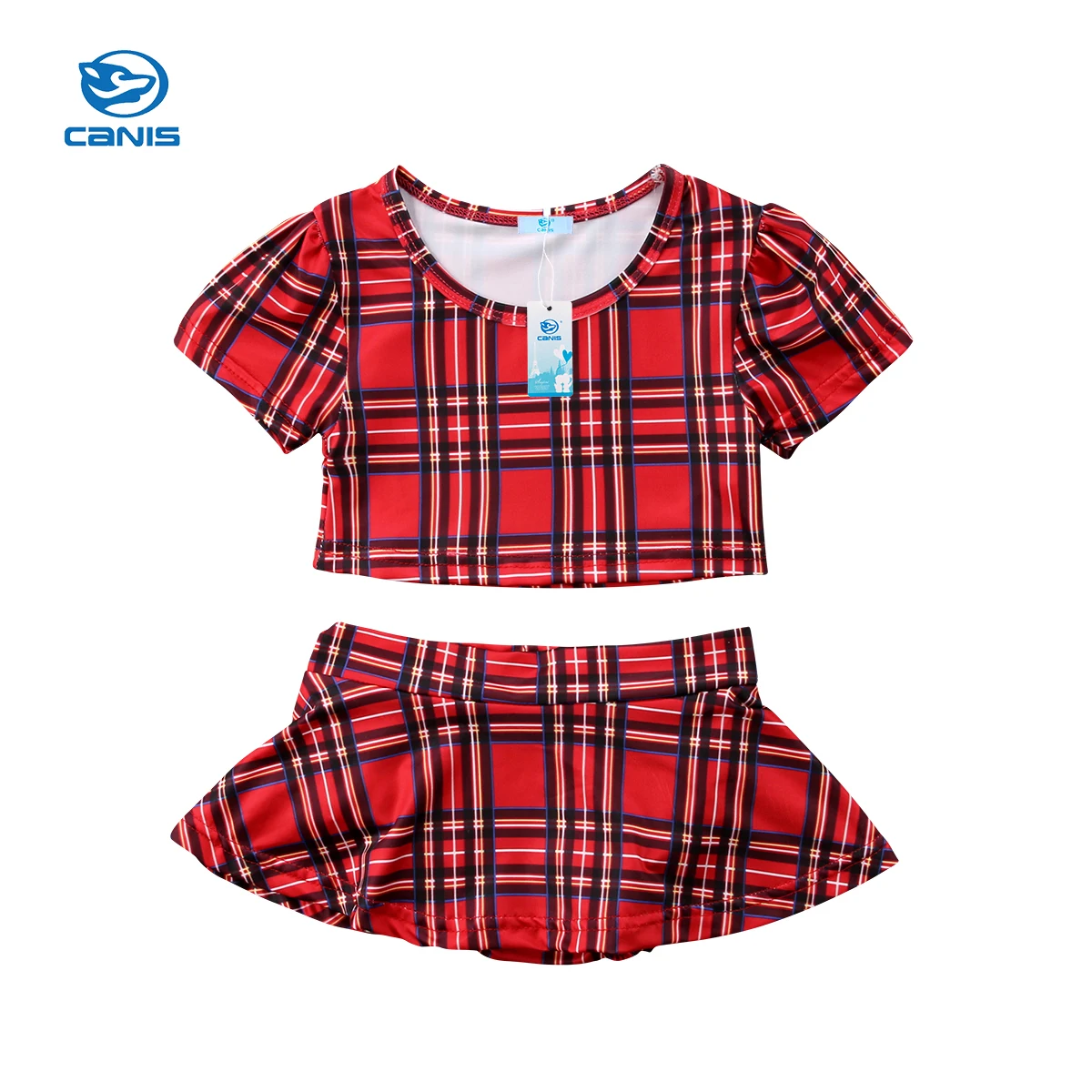 2018 Brand New Toddler Infant Child Kids Princess Baby Girls Plaids