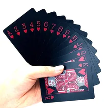 Quality Waterproof PVC Plastic Playing Cards Set 54pcs Deck Poker Classic font b Magic b font