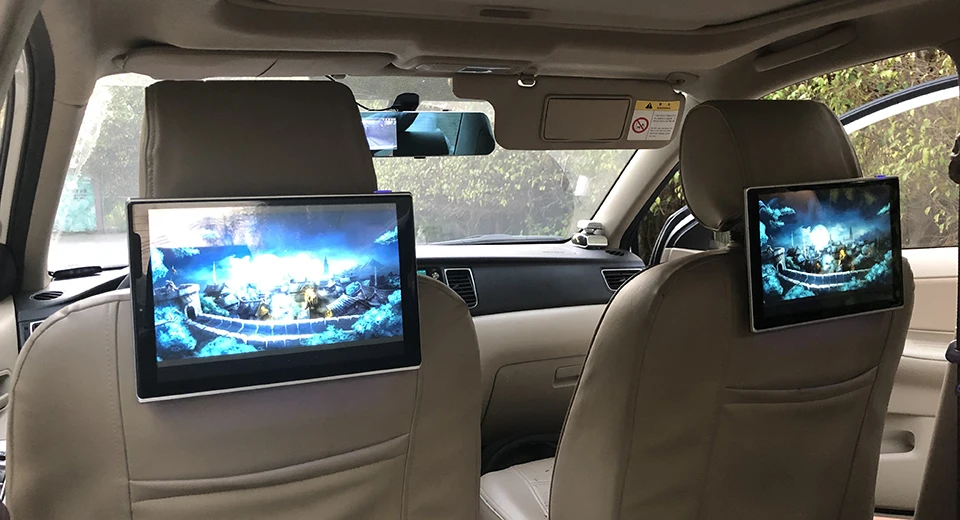 Flash Deal Car Headrest LCD Screen Auto TV Monitor Seat Back DVD Player For Volkswagen Golf Head Rest Entertainment System 2PCS 3 Flash Deal Car Headrest LCD Screen Auto TV Monitor Seat Back DVD Player For Volkswagen Golf Head Rest Entertainment System 2PCS 3