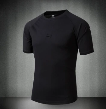 Новые спортивные футболки мужские летние быстросохнущие дышащие футболки с коротким рукавом с круглым вырезом для отдыха на природе камуфляжные рубашки для рыбалки - Цвет: 2