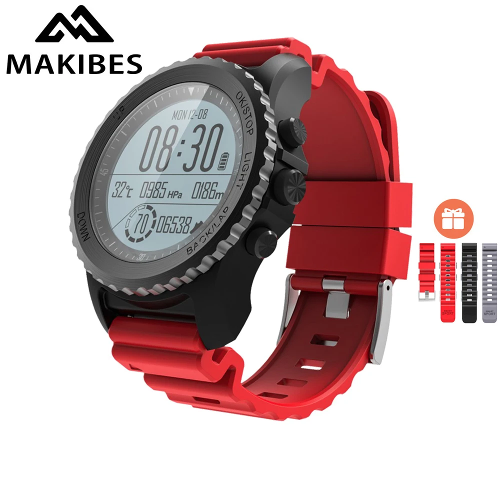 

NEW Makibes G07 GPS Sport Watch Bluetooth Smart Watch IP68 Waterproof Dynamic Heart Rate monitor Multi-sport Watch GPS tracker