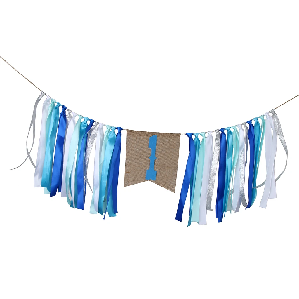 Baby 1st Birthday High Chair Tassel Banner Baby Shower Garland Baby Shower 