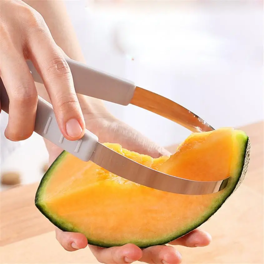 

2018 NEW 3in1 Dual-head Fruit Ball Carving Kiwi Fruit Waterlemon Scoop Melon Digger Fruit and vegetable tools 8.20