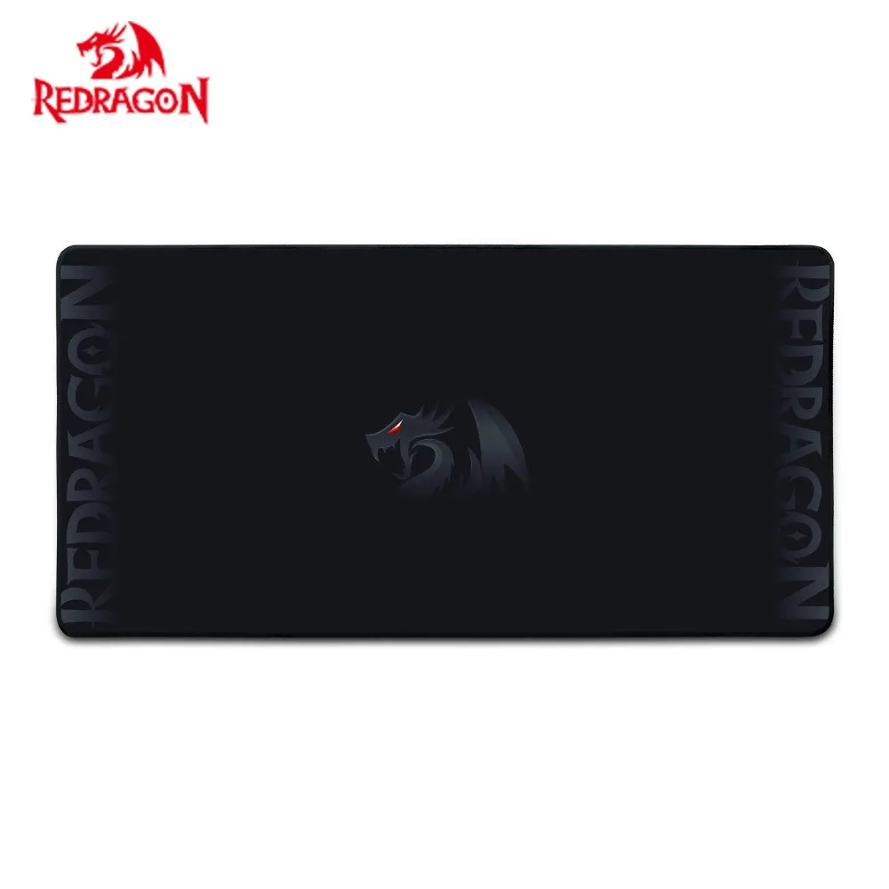 Redragon P005 KUNLUN очень большой игровой коврик для мыши Прошитые края водонепроницаемый пиксель-идеальная точность оптимизирована для геймера