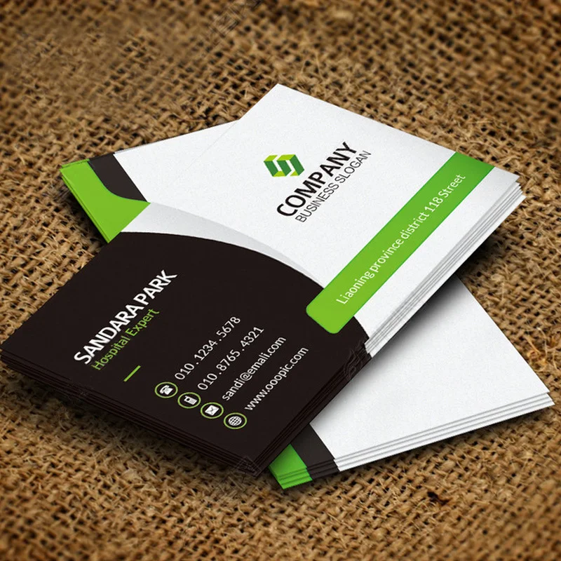 Free Design 200 500sheets Custom Business Cards Logo Card Printing