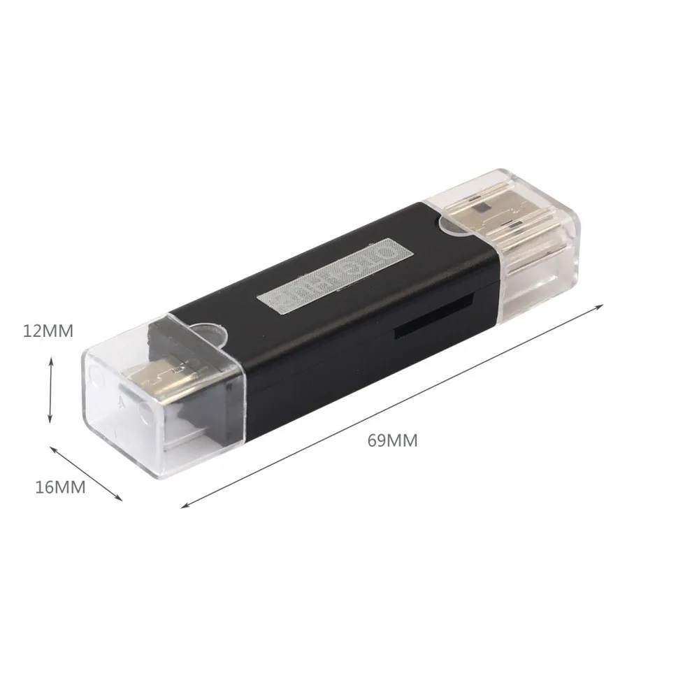OTG концентратор адаптер Micro USB TF /Micro SD кардридер для Xiaomi /Samsung/PC Прямая поставка l1102